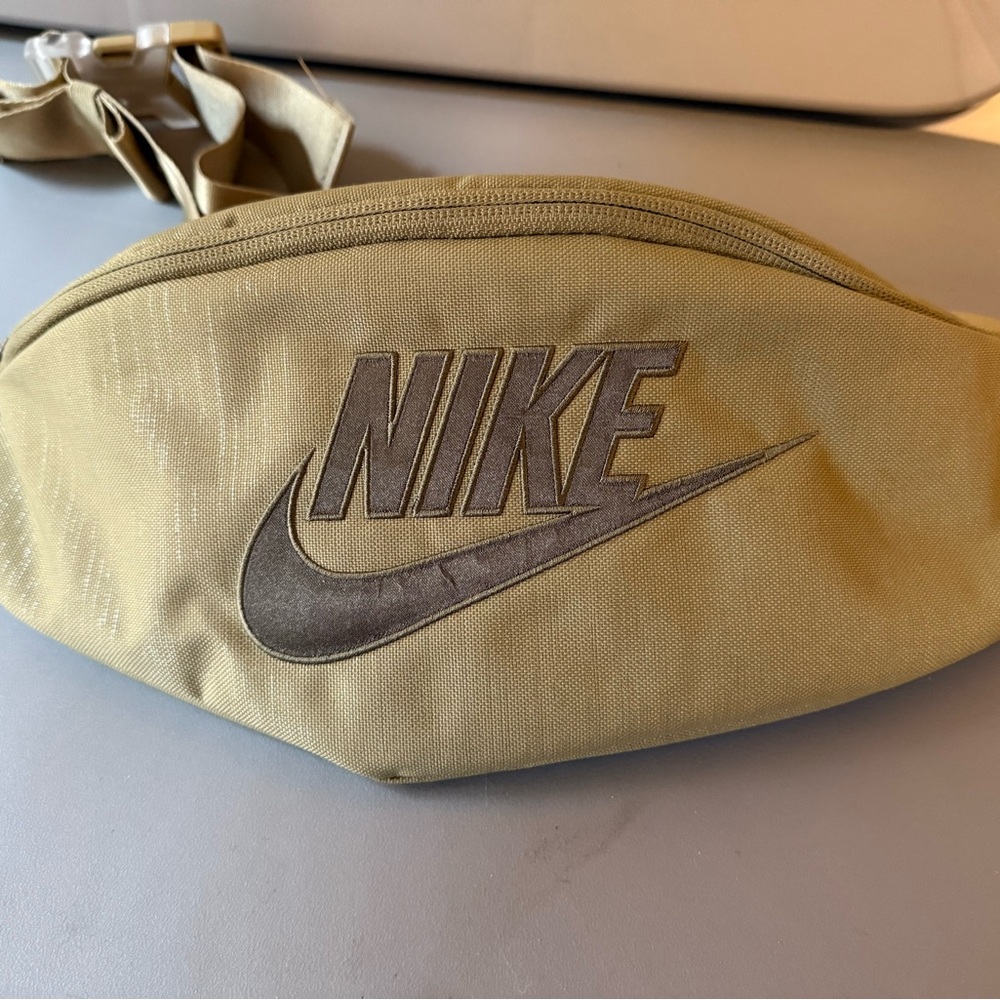 Nike Tan Belt Bag with Classic Design